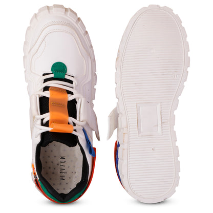 Mozafia Lace Up Men Casual Shoes(MZF-PB-RMAR-256)