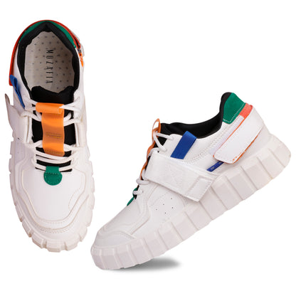 Mozafia Lace Up Men Casual Shoes(MZF-PB-RMAR-256)