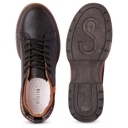Mozafia Lace Up Men Casual Shoes(MZF-PB-RMAR-113)