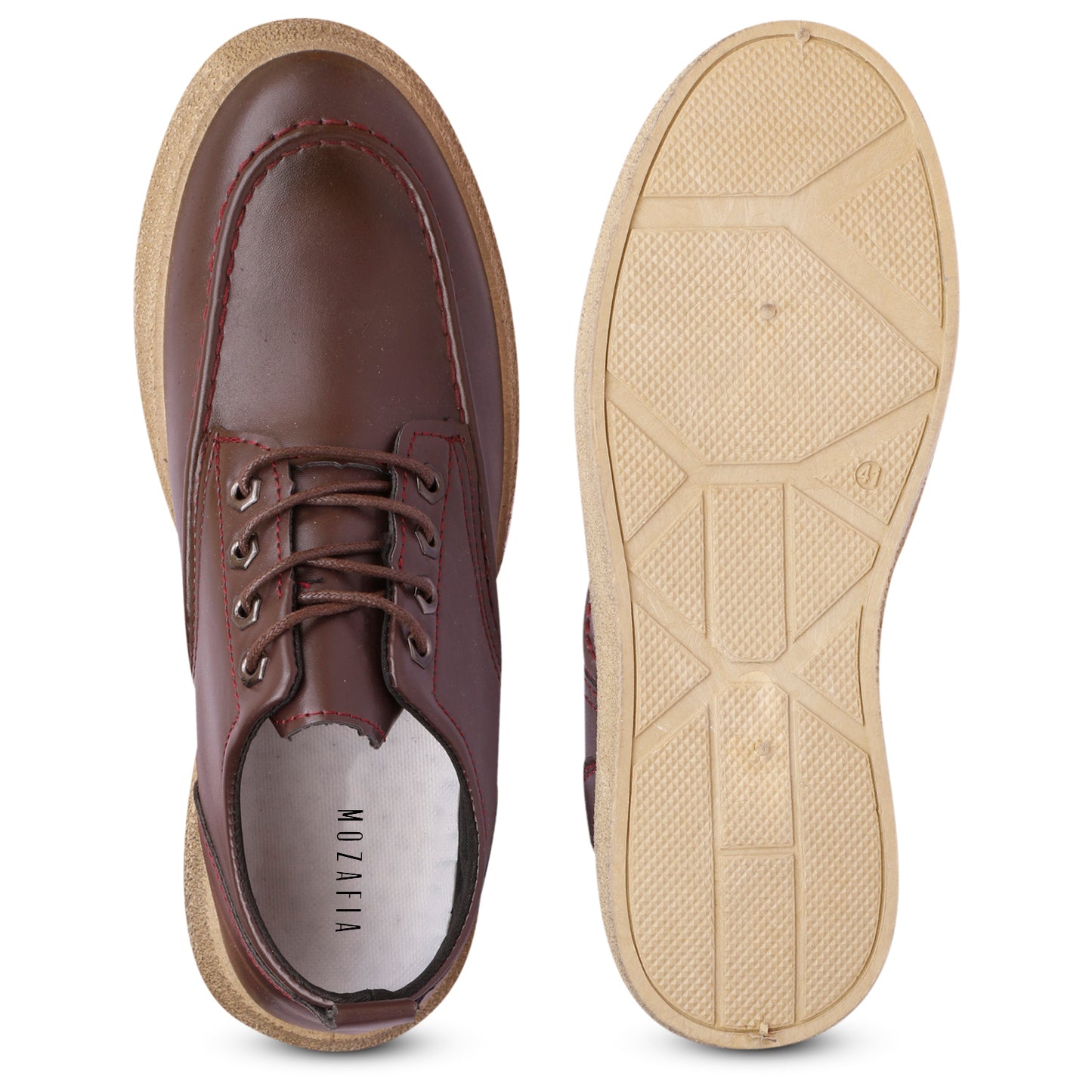 Mozafia Lace Up Men Casual Shoes(MZF-PB-RMAR-130)