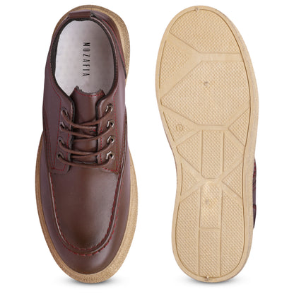 Mozafia Lace Up Men Casual Shoes(MZF-PB-RMAR-130)