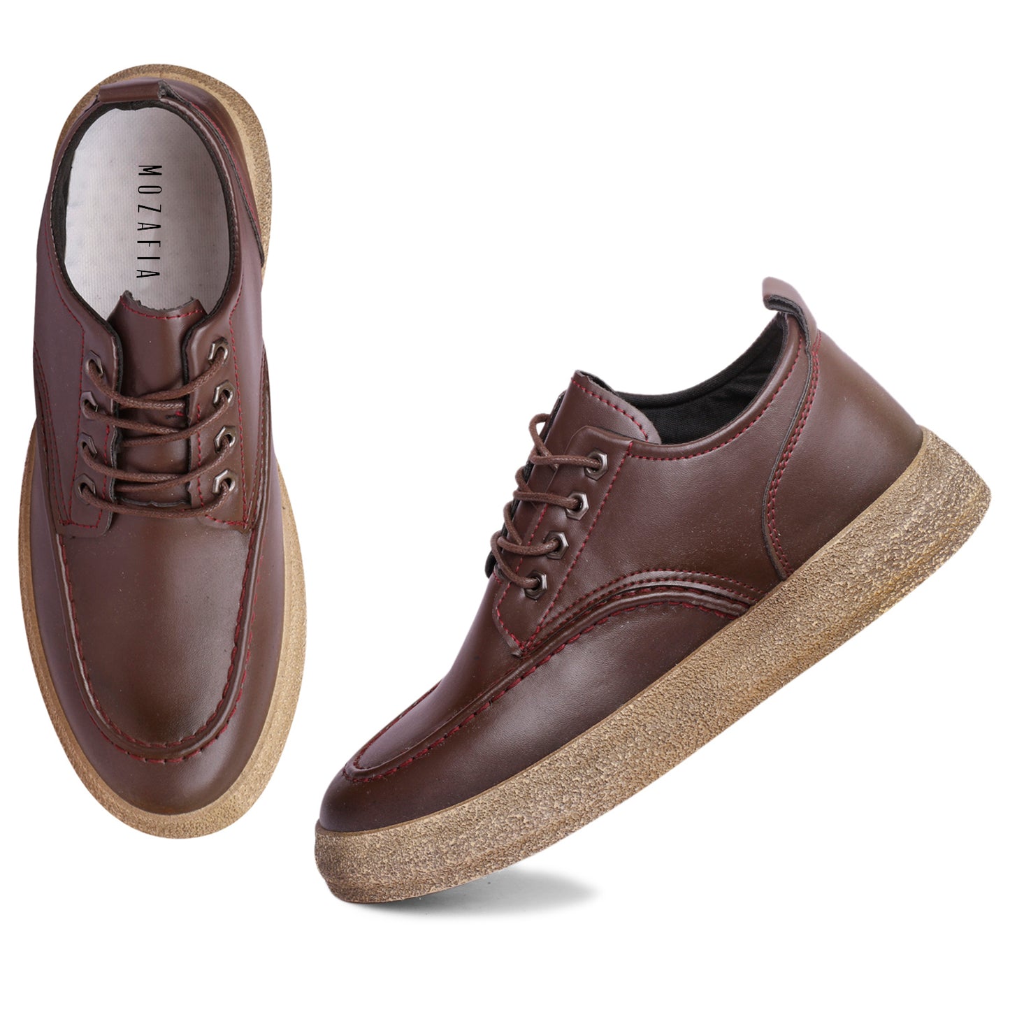 Mozafia Lace Up Men Casual Shoes(MZF-PB-RMAR-130)