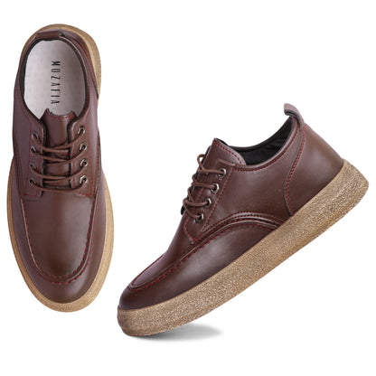 Mozafia Lace Up Men Casual Shoes(MZF-PB-RMAR-130)
