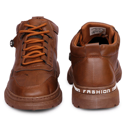 Mozafia Lace Up Men Casual Shoes(MZF-PB-RMAR-111)