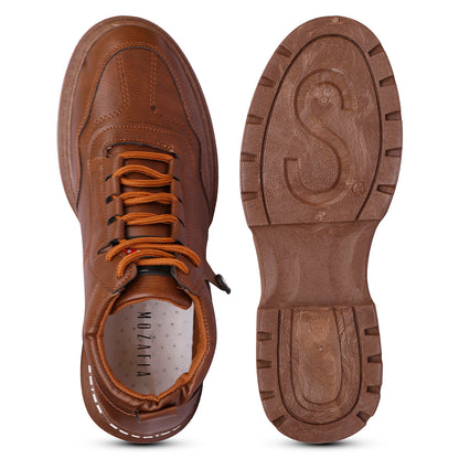 Mozafia Lace Up Men Casual Shoes(MZF-PB-RMAR-111)