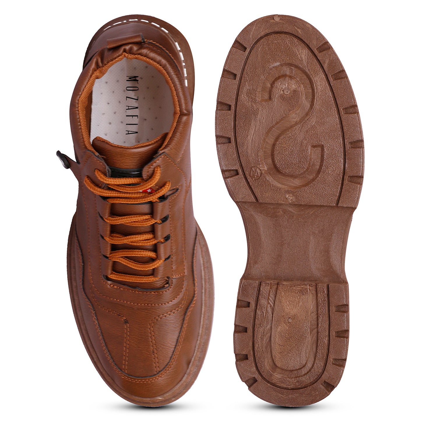 Mozafia Lace Up Men Casual Shoes(MZF-PB-RMAR-111)