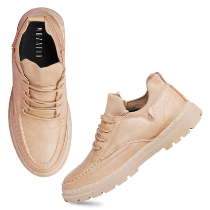 Mozafia Lace Up Men Casual Shoes(MZF-PB-RJUG-535)