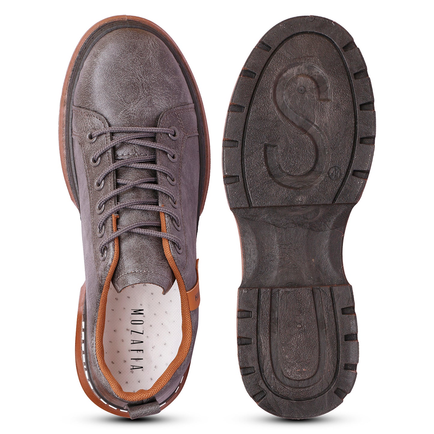 Mozafia Lace Up Men Casual Shoes(MZF-PB-RMAR-113)