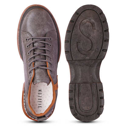 Mozafia Lace Up Men Casual Shoes(MZF-PB-RMAR-113)