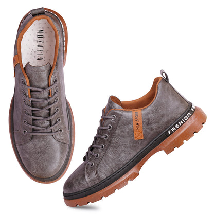 Mozafia Lace Up Men Casual Shoes(MZF-PB-RMAR-113)