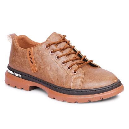Mozafia Lace Up Men Casual Shoes(MZF-PB-RMAR-113)
