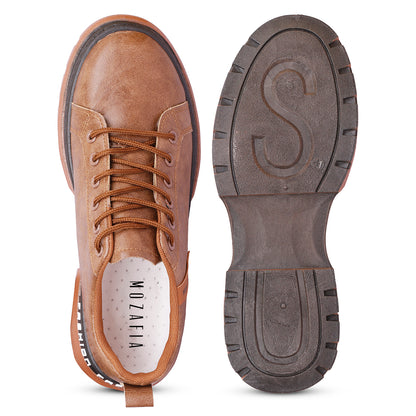 Mozafia Lace Up Men Casual Shoes(MZF-PB-RMAR-113)