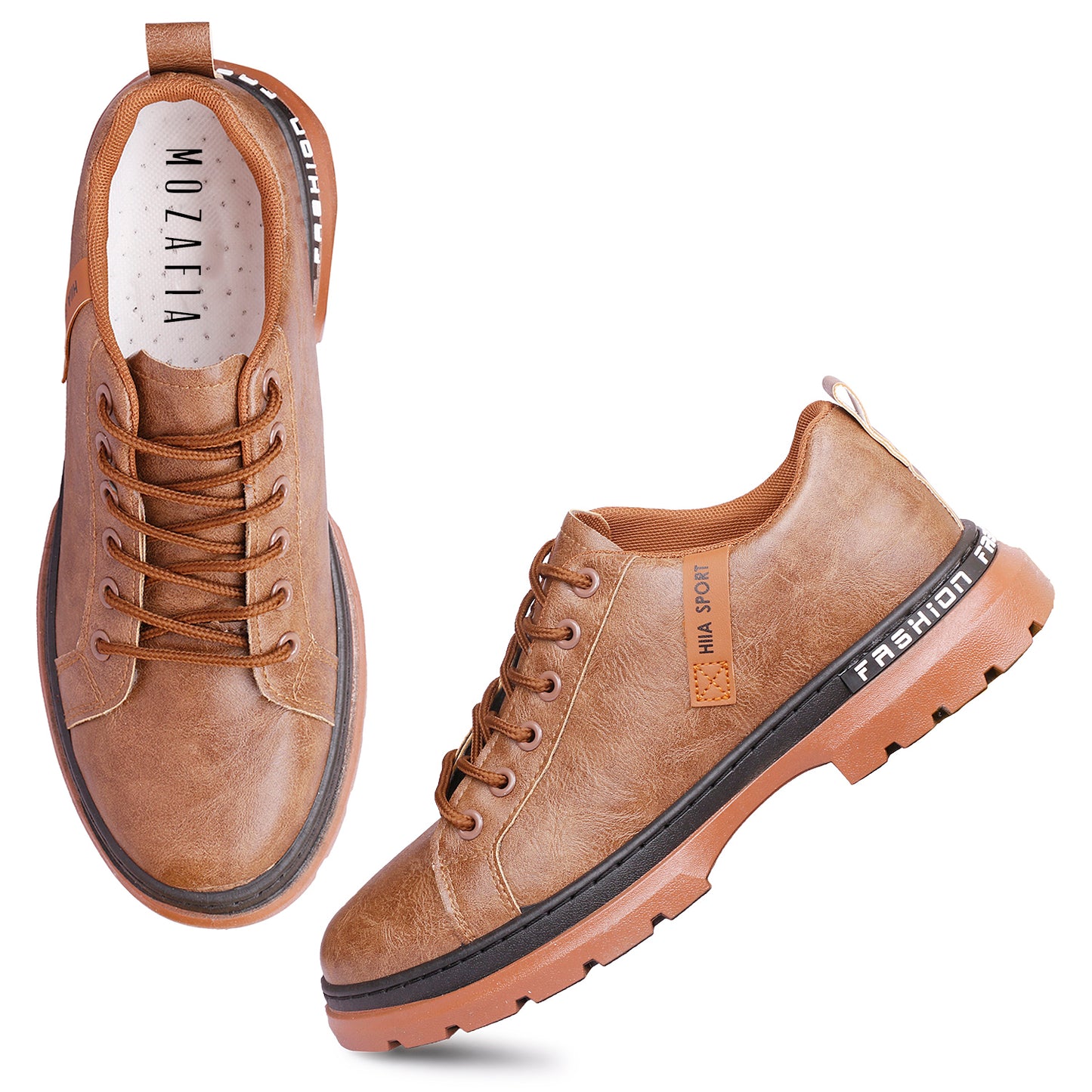 Mozafia Lace Up Men Casual Shoes(MZF-PB-RMAR-113)