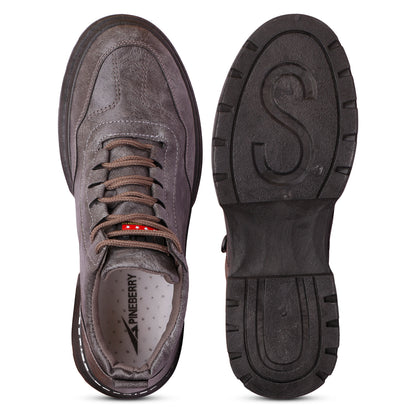 Mozafia Lace Up Men Casual Shoes(MZF-PB-RMAR-111)