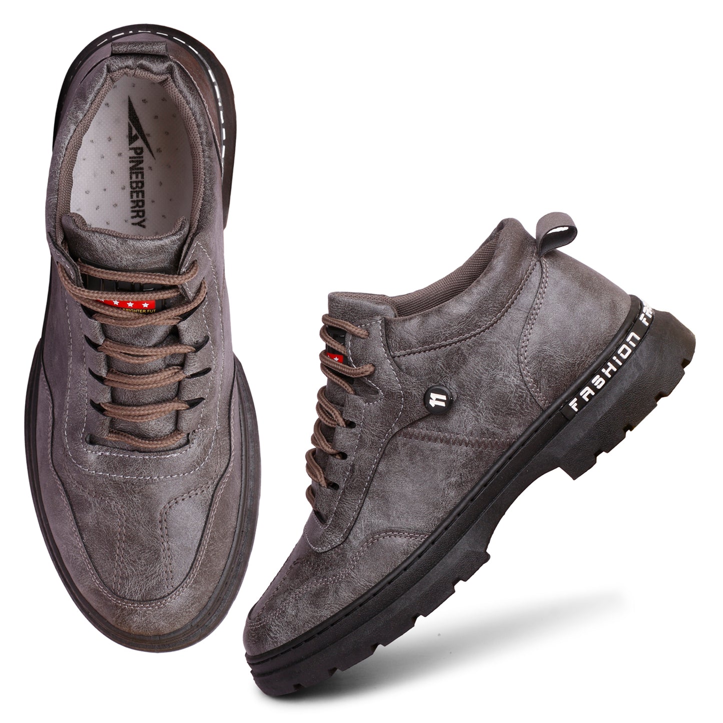 Mozafia Lace Up Men Casual Shoes(MZF-PB-RMAR-111)