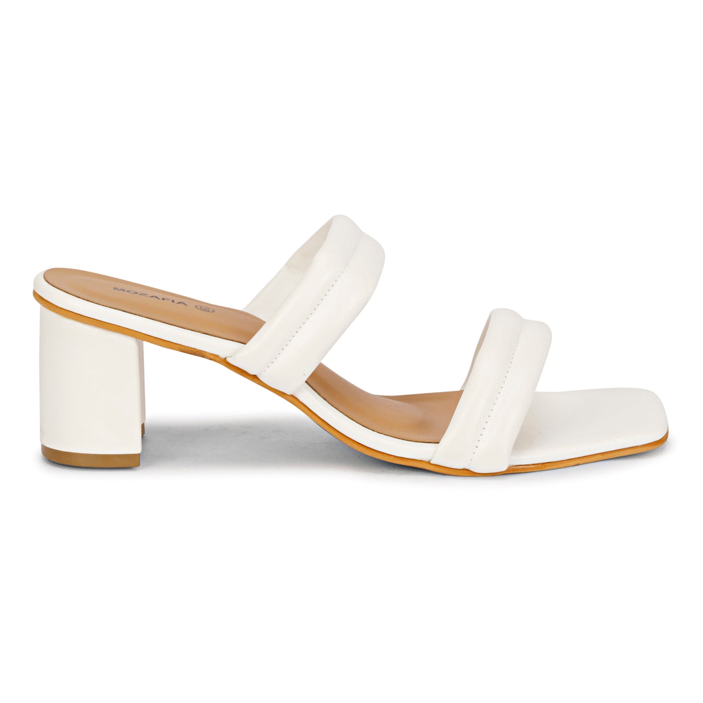 Mozafia Square Toe Strappy -5 Women Heel