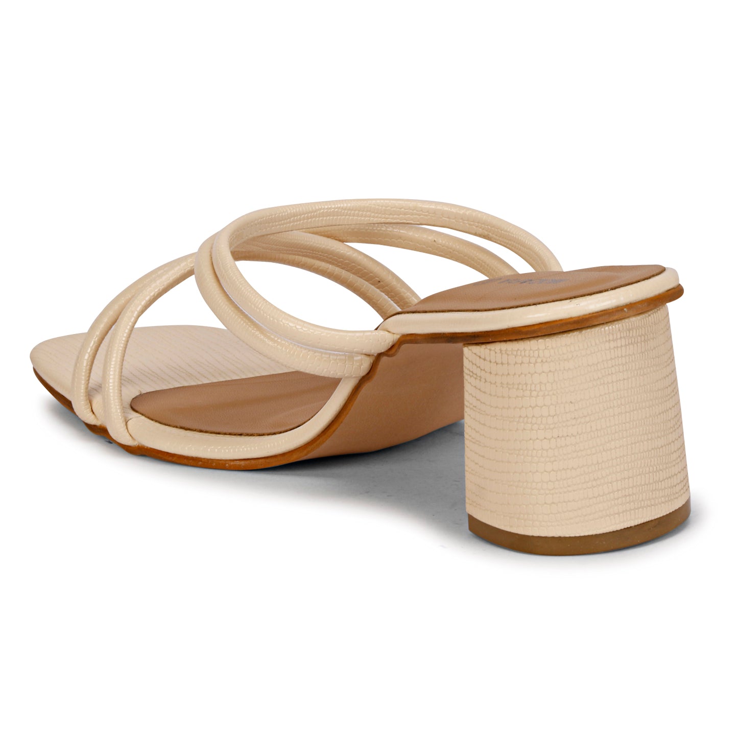 Mozafia Square Toe-Strappy -3 Women Heels