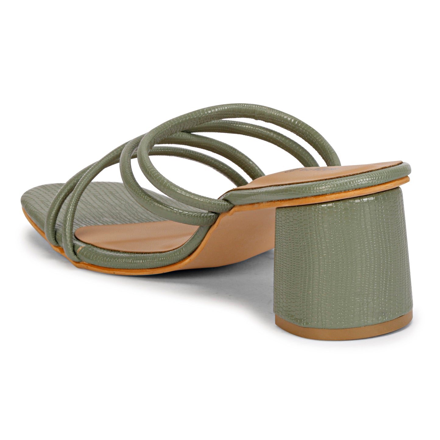 Mozafia Square Toe-Strappy -3 Women Heels