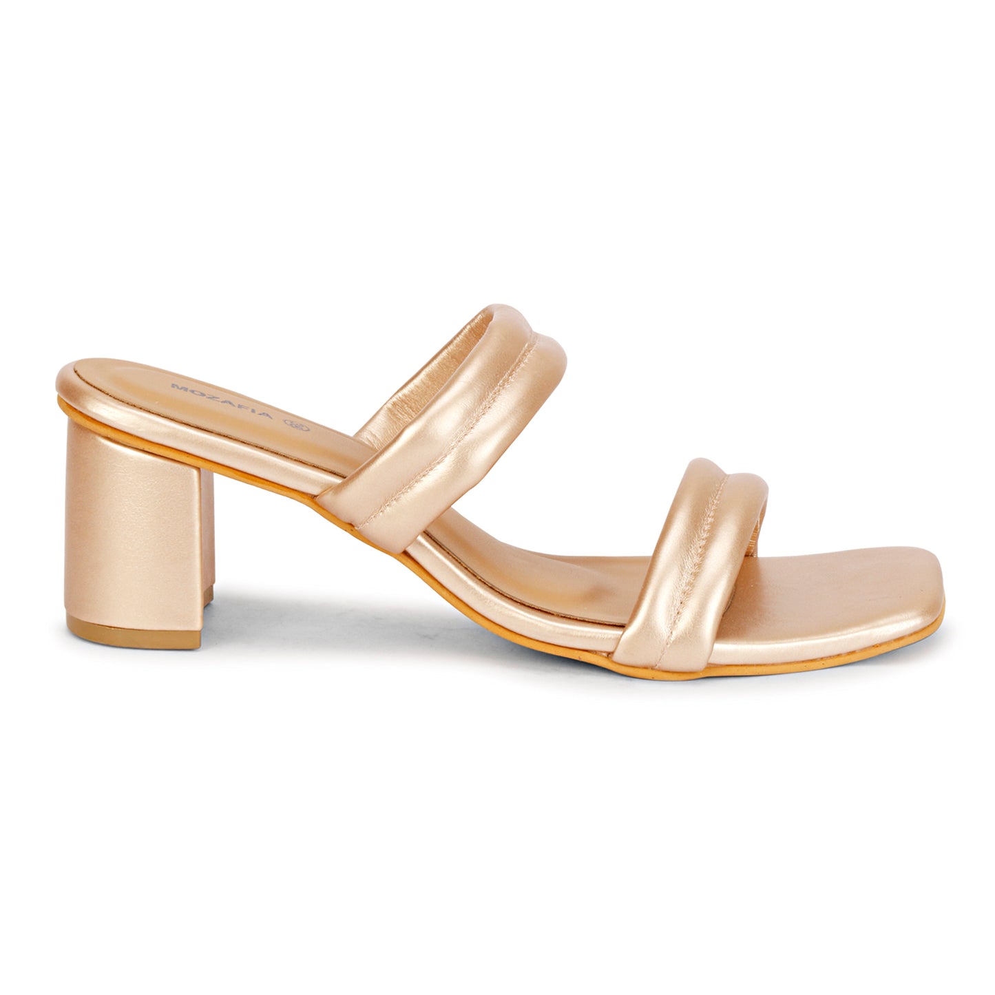 Mozafia Square Toe Strappy -5 Women Heel
