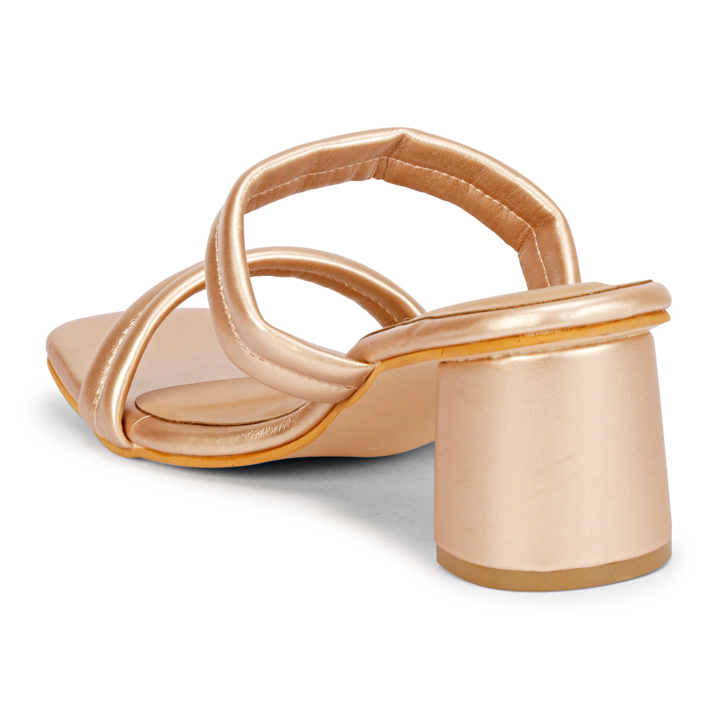 Mozafia Square Toe Strappy -5 Women Heel
