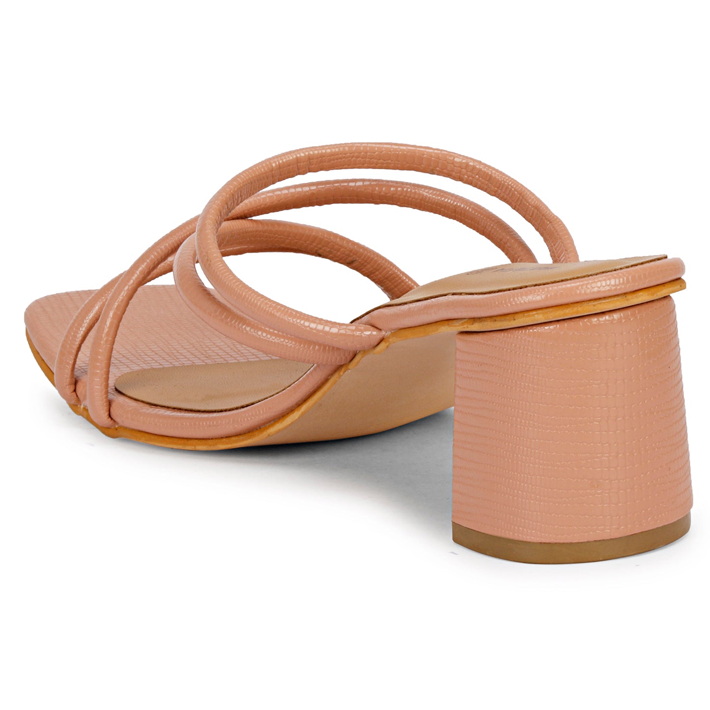 Mozafia Square Toe-Strappy -3 Women Heel