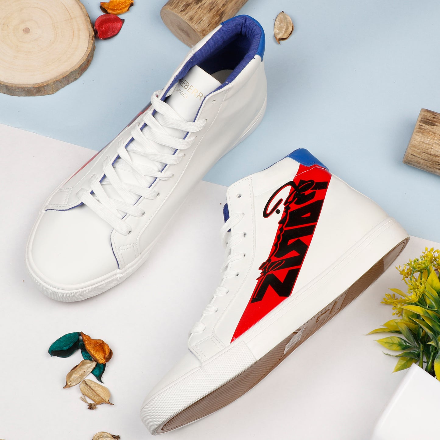 Mozafia Lace Up  Men Casual Shoes(MZ-PB-STICK-62)