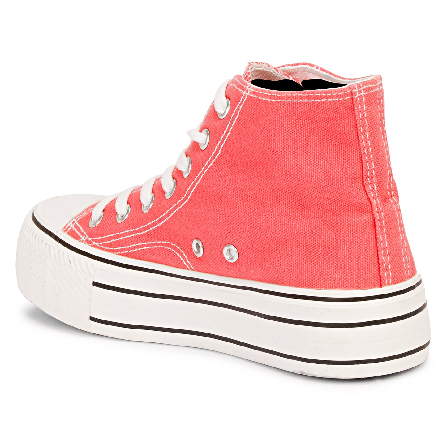Mozafia Canvas Plim High Cut Women Shoe