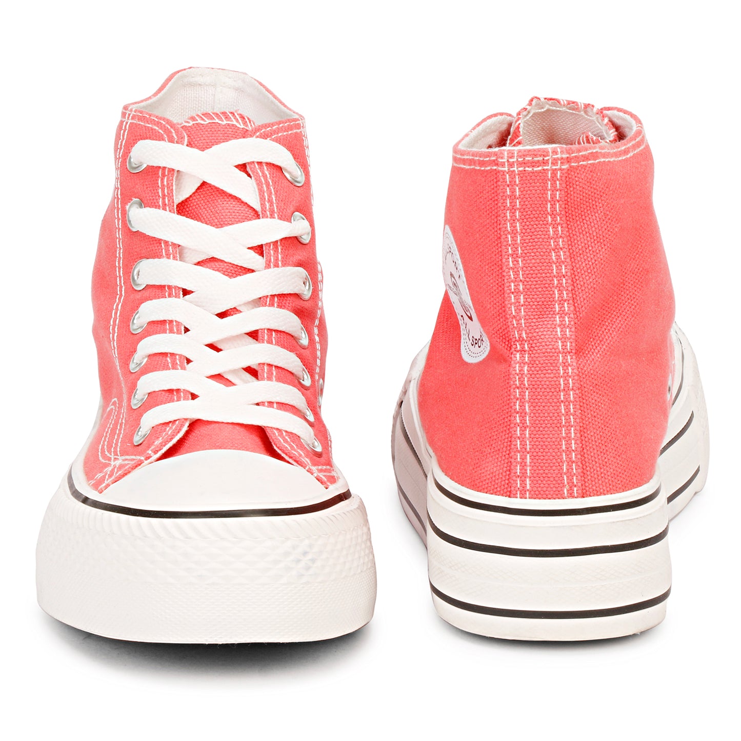Mozafia Canvas Plim High Cut Women Shoe