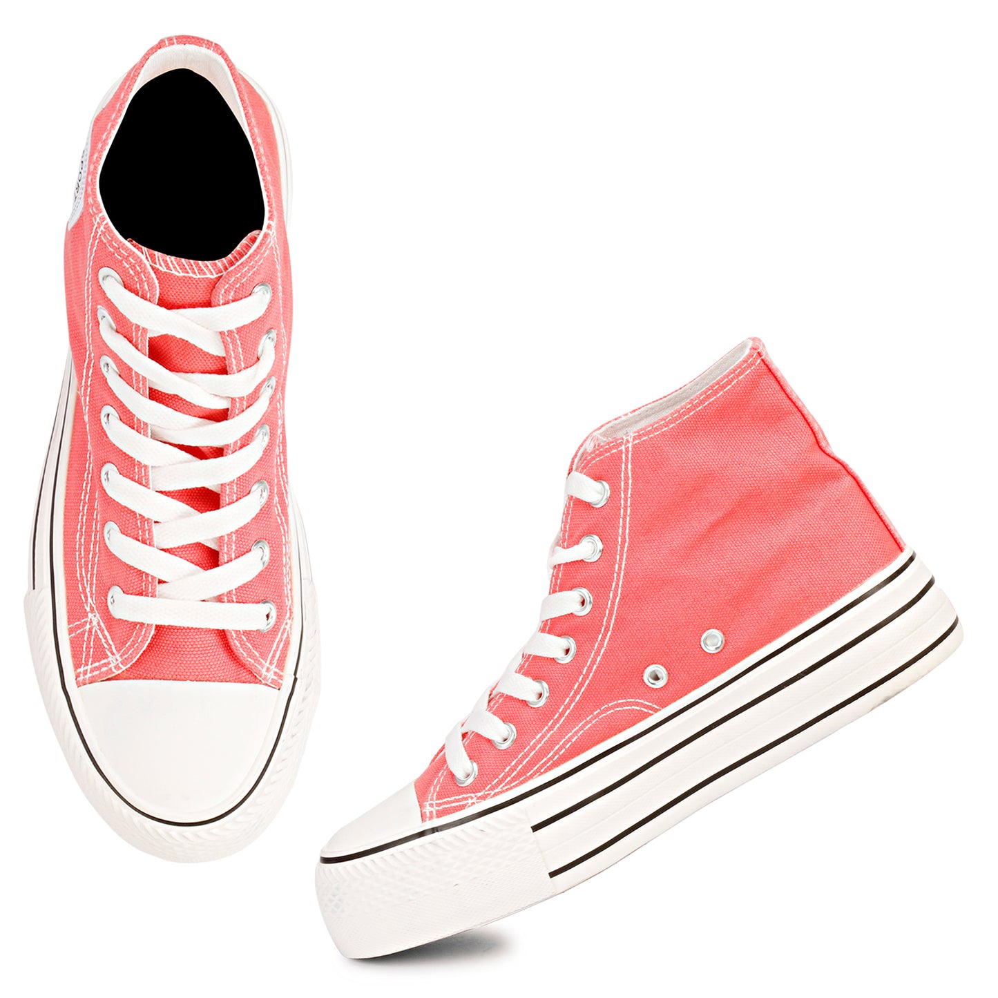 Mozafia Canvas Plim High Cut Women Shoe