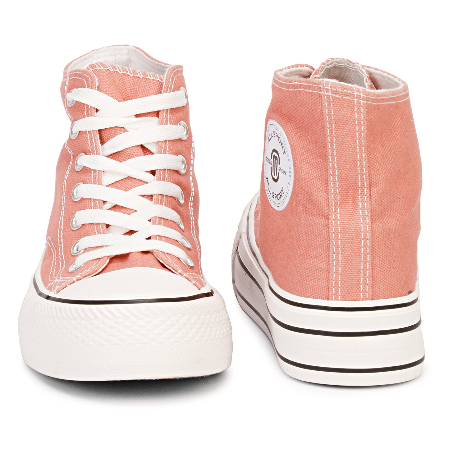 Mozafia Canvas Plim High Cut Women Shoe