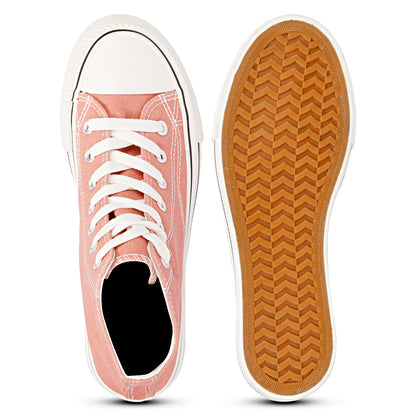 Mozafia Canvas Plim High Cut Women Shoe