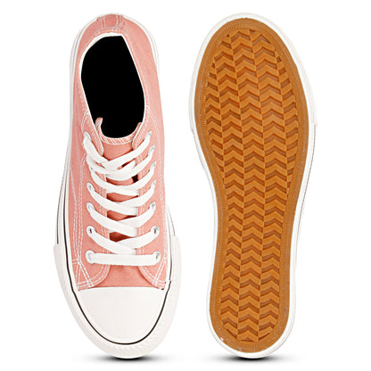 Mozafia Canvas Plim High Cut Women Shoe