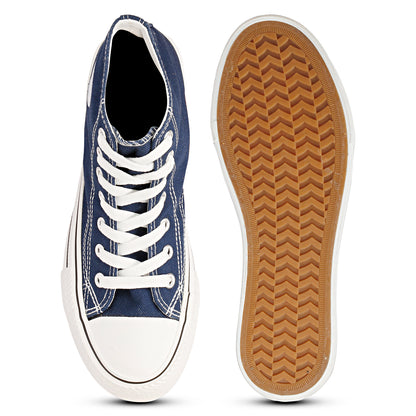 Mozafia Canvas Plim High Cut Women Shoe
