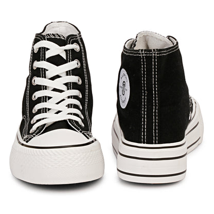 Mozafia Canvas Plim High Cut Women Shoe