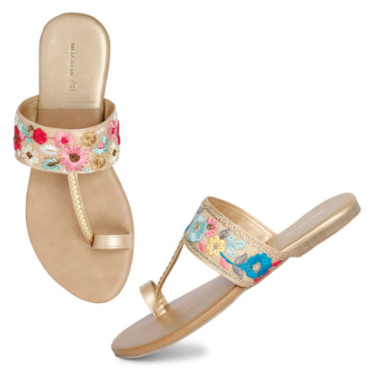 Mozafia Kolha-2 Women Slipper
