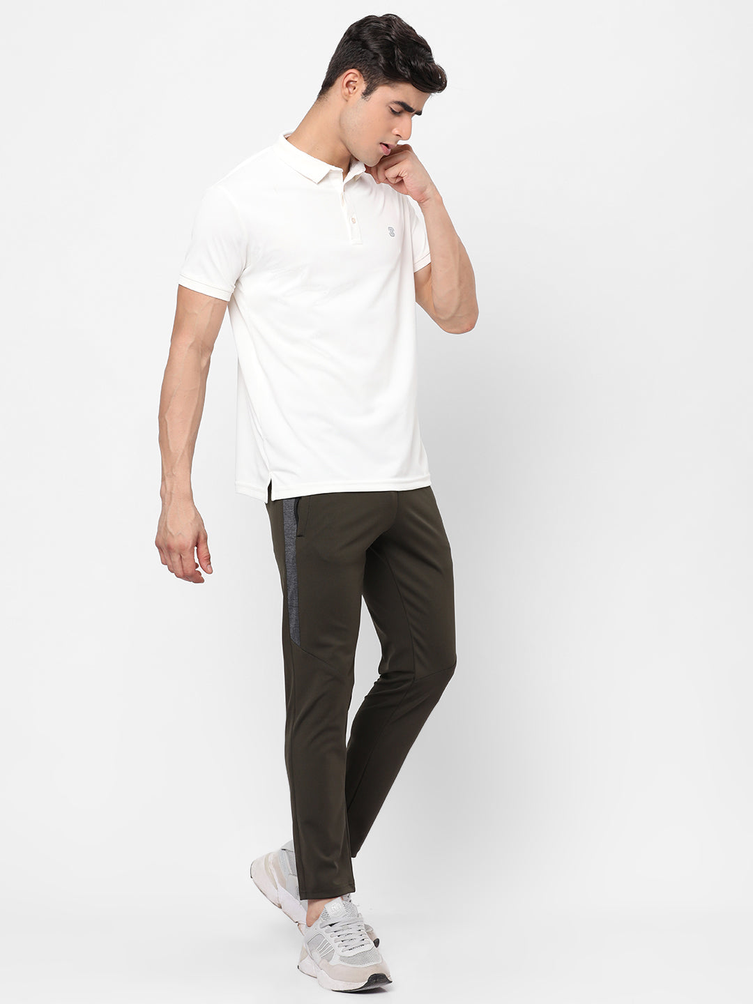 Mozafia Sportswear Lycra Regular Fit Trackpant For Men