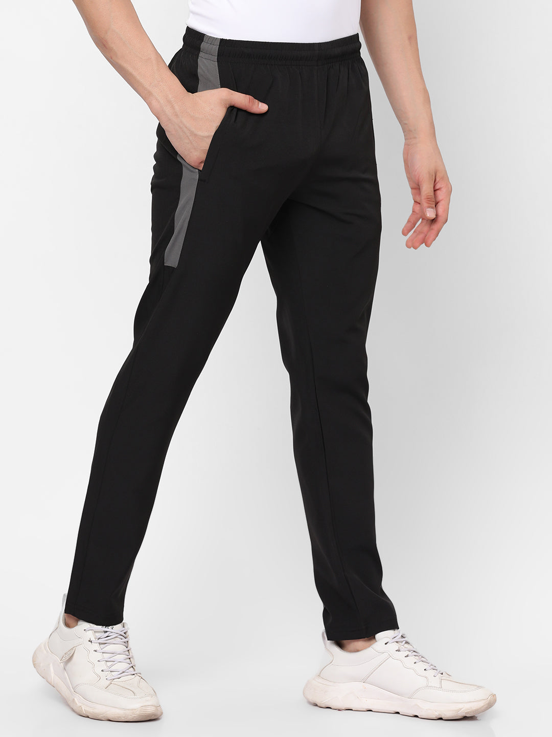 Mozafia Sportswear NS Lycra Regular Fit Trackpant For Men