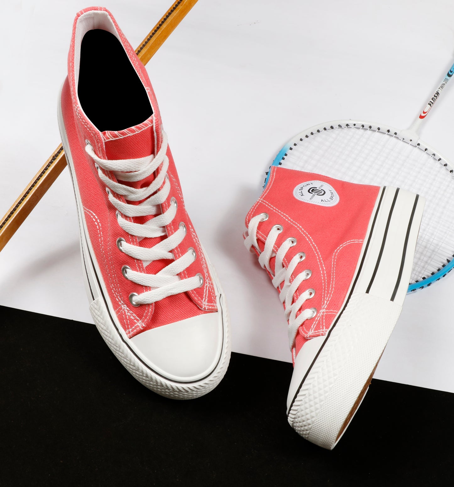 Mozafia Canvas Plim High Cut Women Shoe